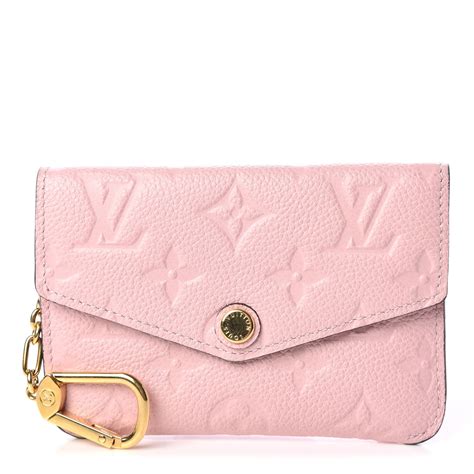 louis vuitton empreinte key pouch pink|louis vuitton key wallet.